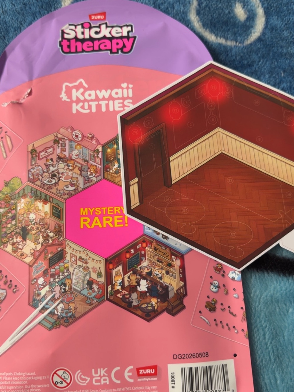 Sticker Therapy Kawaii Kitties Pink Mystery Pack